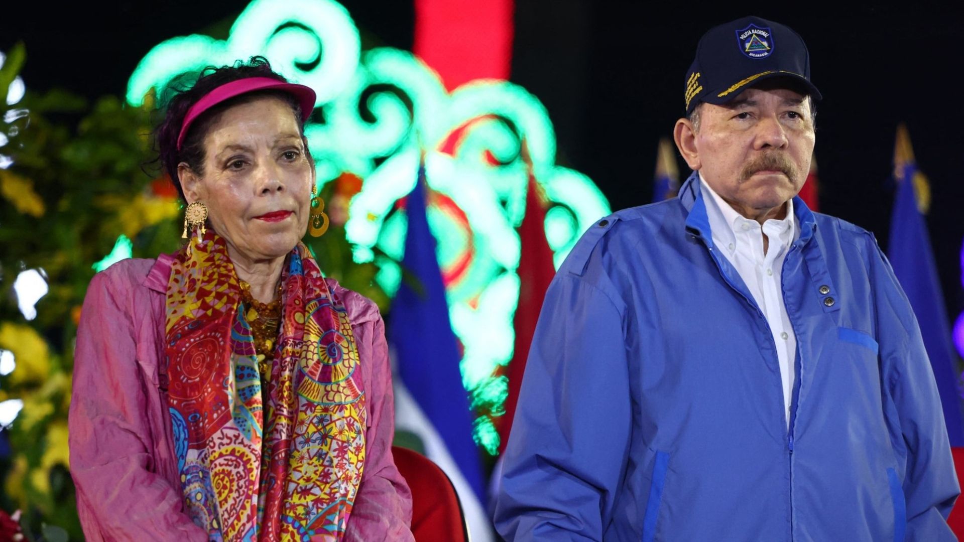 Daniel Ortega y Rosario Murillo